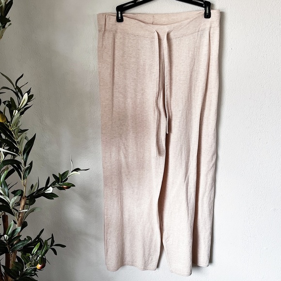 Revolve Sanctuary Essential Knitwear Pant in Latte Heather Women’s NWT - Picture 2 of 6